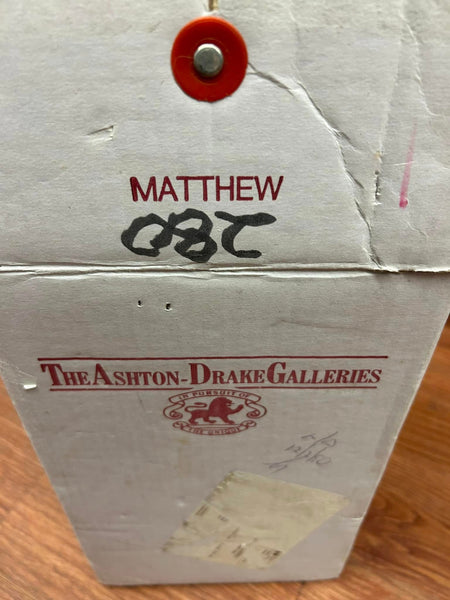 Matthew- Ashton Drake Collection #280  Chance Tickets $1  October 11 to 18, 2025