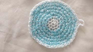 Handmade Crochet Face &  Body Scrubbing Washcloth for Exfoliation