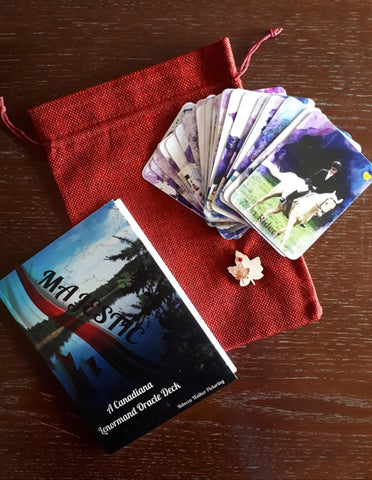 "MAJESTIC - A CANADIANA LENORMAND ORACLE DECK".