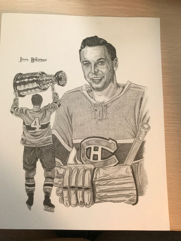 Lithographs Hockey Greats by John McLean