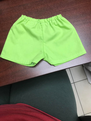 Green Doll Shorts- handmade