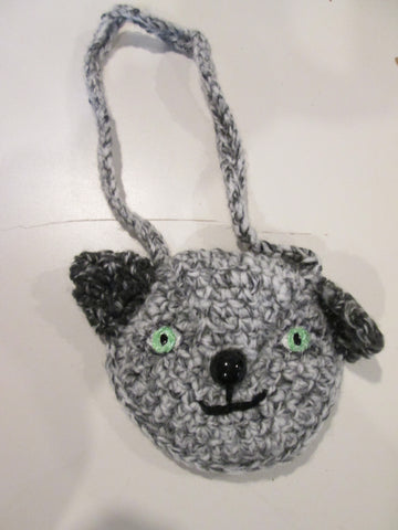 Crocheted Bear Purse