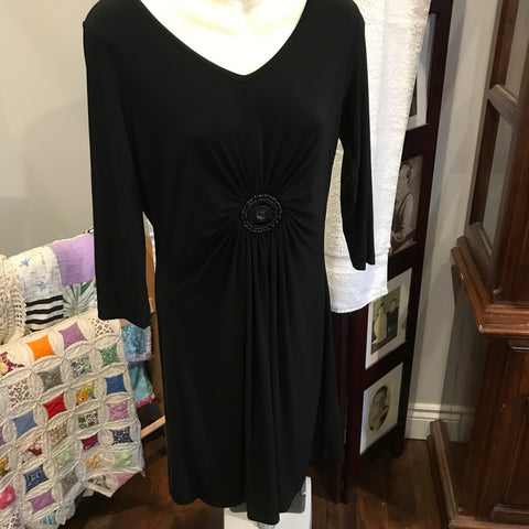 Black Cocktail Dress - Size M