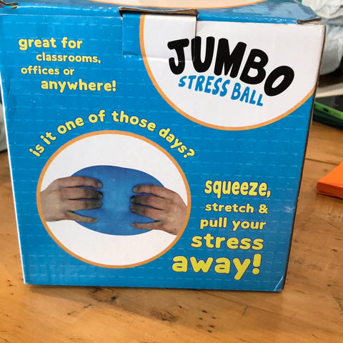 Jumbo Stress Ball - New In Box