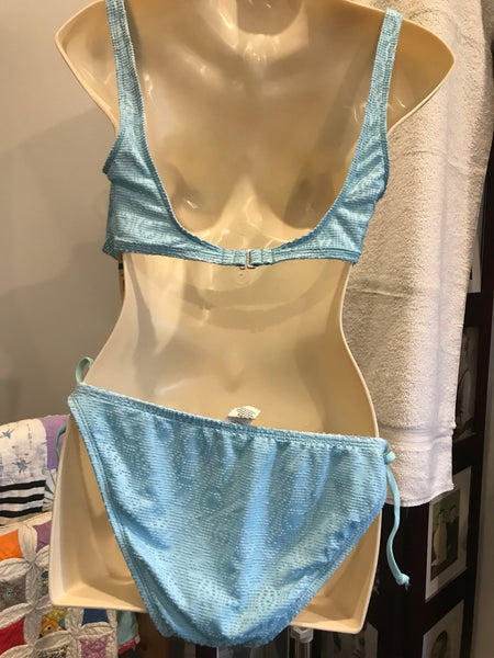 The Bikini Lab - Sky Blue Size L NWT