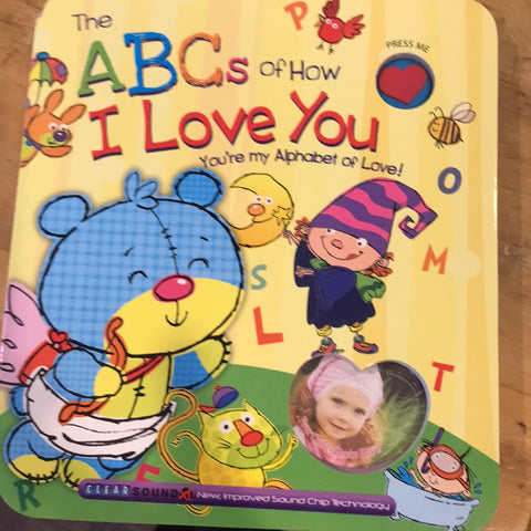 The ABC's of how I love You Book